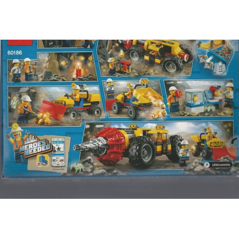 LEGO CITY 60186 MINING HEAVY DRILLER