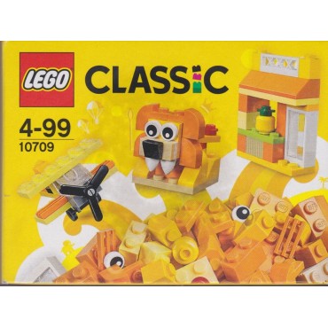 LEGO CLASSIC 10709 SCATOLA DELLA CREATIVITA' ARANCIONE
