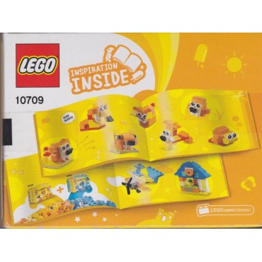 LEGO CLASSIC 10709 ORANGE CREATIVITY BOX