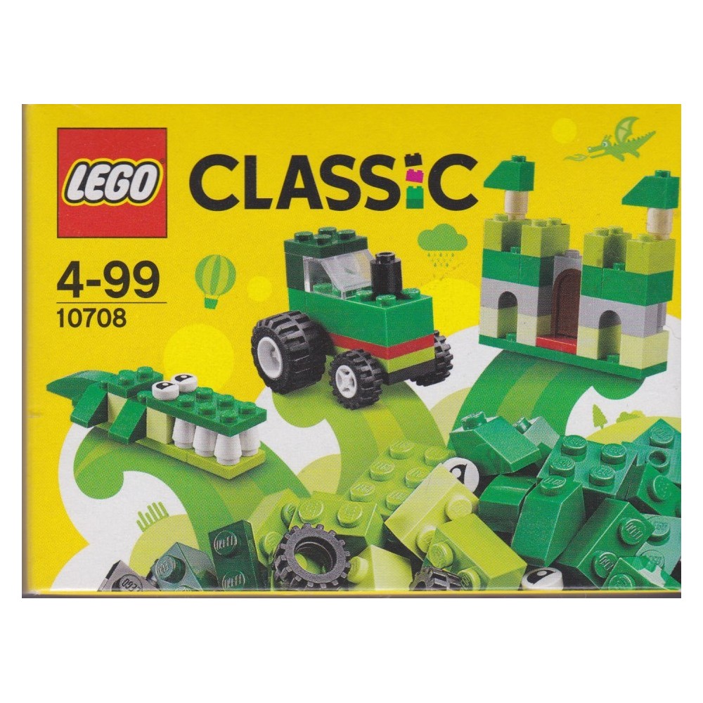 LEGO CLASSIC 10708 SCATOLA DELLA CREATIVITA' VERDE