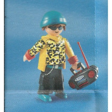 PLAYMOBIL FI?URES  5598 SERIE 9 TEENAGE WITH RADIO