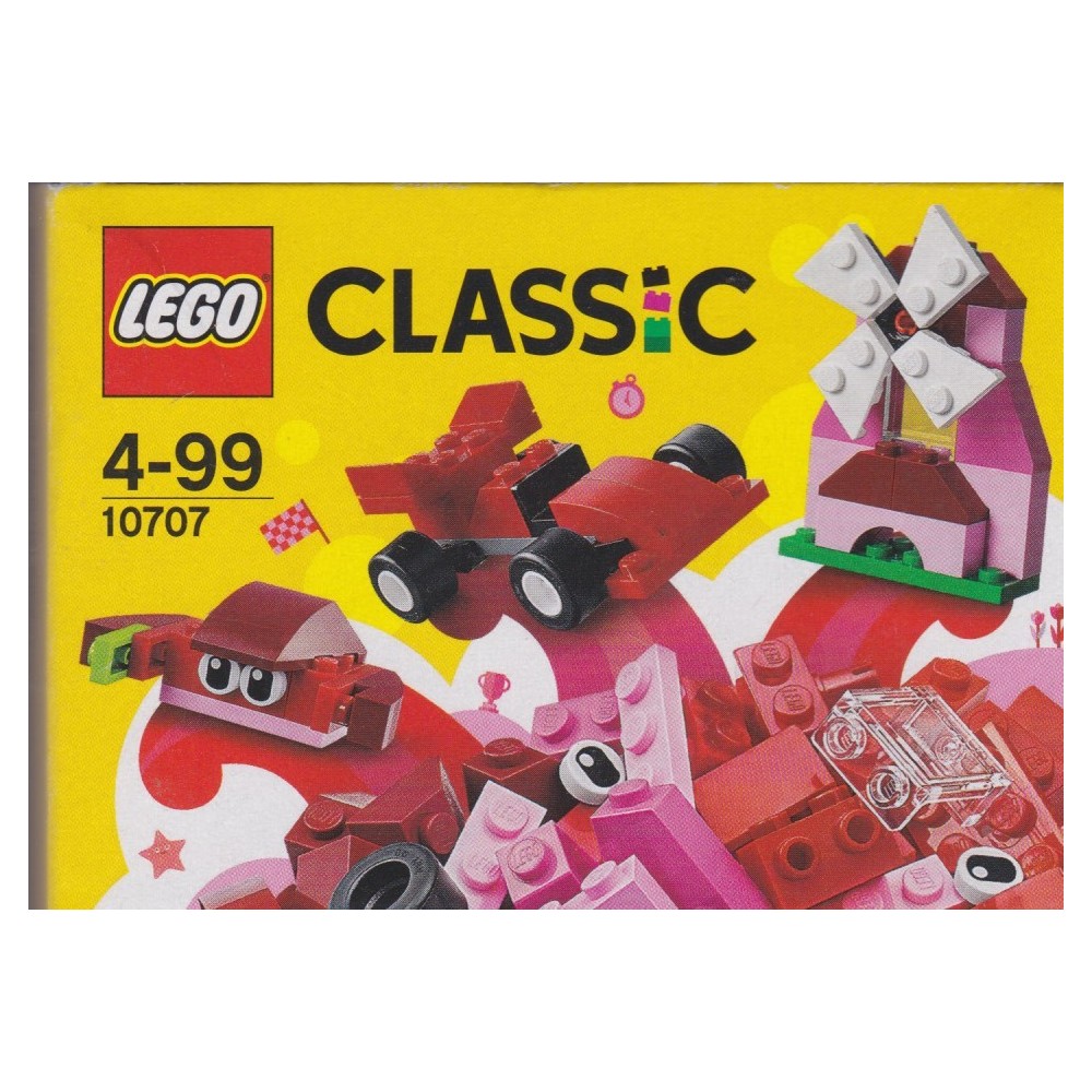 LEGO CLASSIC 10707 RED CREATIVITY BOX