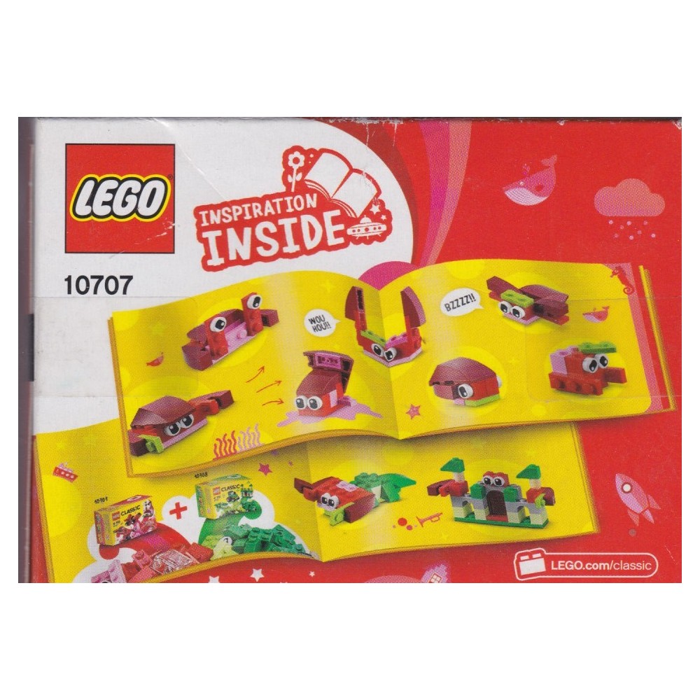 LEGO CLASSIC 10707 RED CREATIVITY