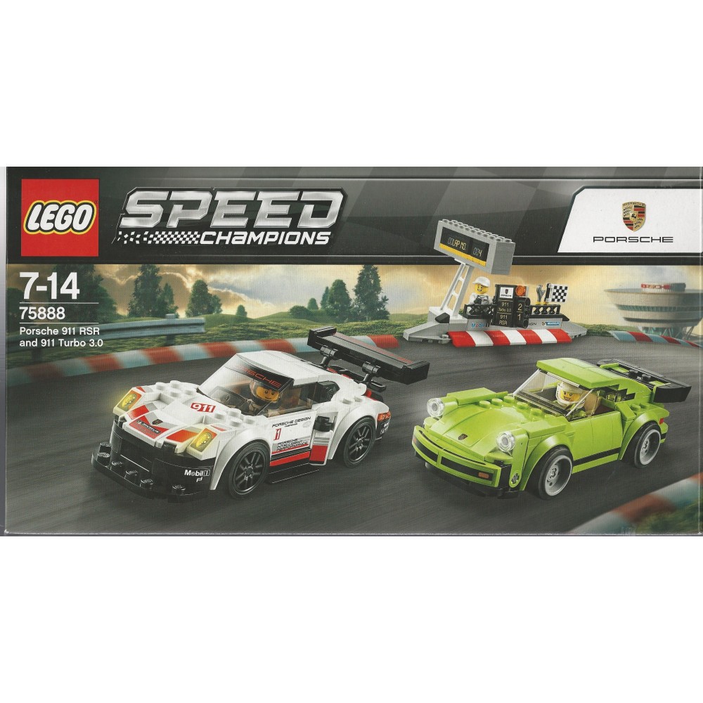 LEGO SPEED CHAMPION 75888 PORSCHE 911 RSR & PORSCHE 911 TURBO 3.0