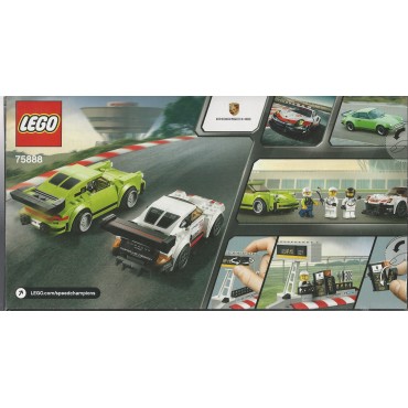 LEGO SPEED CHAMPION 75888 PORSCHE 911 RSR & PORSCHE 911 TURBO 3.0