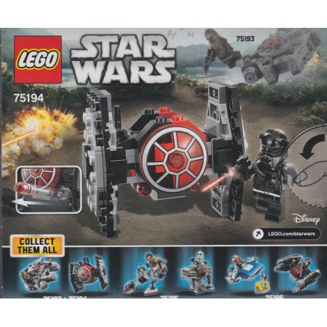 LEGO STAR WARS 75194 FIRST ORDER TIE FIGHTER MICROFIGHTER