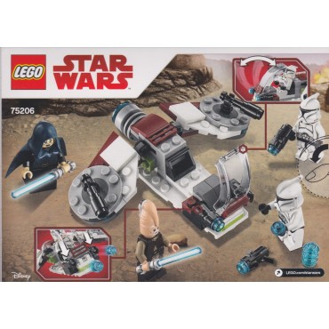 LEGO STAR WARS 75206 BATTLE PACK JEDI & CLONE TROOPERS