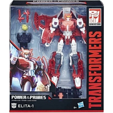 TRANSFORMERS ACTION FIGURE  VOYAGER  CLASS ELITA- 1 POWER OF THE PRIMES Hasbro E1139