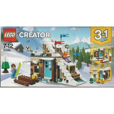 LEGO CREATOR 31080 VACANZA INVERNALE MODULARE 3 IN 1