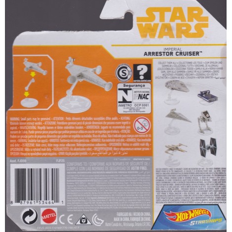 HOT WHEELS STAR WARS STARSHIP IMPERIAL ARRESTOR CRUISER Mattel FJF 25