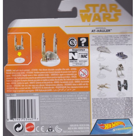 HOT WHEELS STAR WARS STARSHIP IMPERIAL AT HAULER Mattel FJF 27