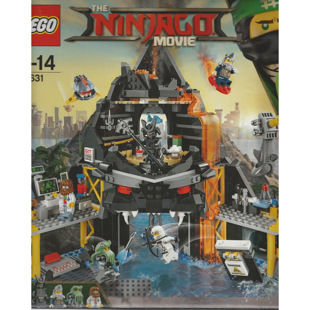 LEGO NINJAGO THE MOVIE 70631 GARMADON'S VOLCANO LAIR