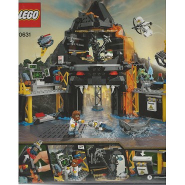 LEGO NINJAGO THE MOVIE 70631 GARMADON'S VOLCANO LAIR