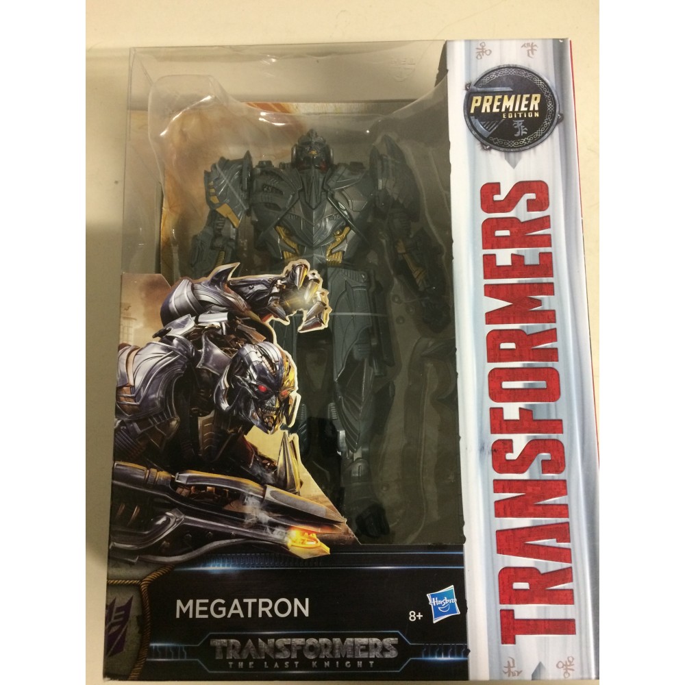 TRANSFORMERS ACTION FIGURE 5,5" - 15 cm MEGATRON Hasbro C2355 THE LAST KNIGHT PREMIER EDITION DELUXE CLASS