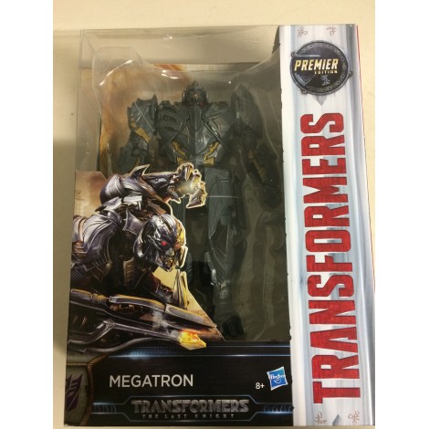 TRANSFORMERS ACTION FIGURE 5,5" - 15 cm MEGATRON Hasbro C2355 THE LAST KNIGHT PREMIER EDITION DELUXE CLASS