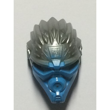 LEGO USED BIONICLE REPLACEMENT PART 24160 MASK N° 6 2016 MULTI BLUE & SILVER