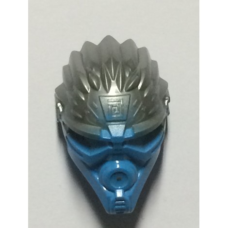 LEGO USED BIONICLE REPLACEMENT PART 24160 MASK N° 6 2016 MULTI BLUE & SILVER
