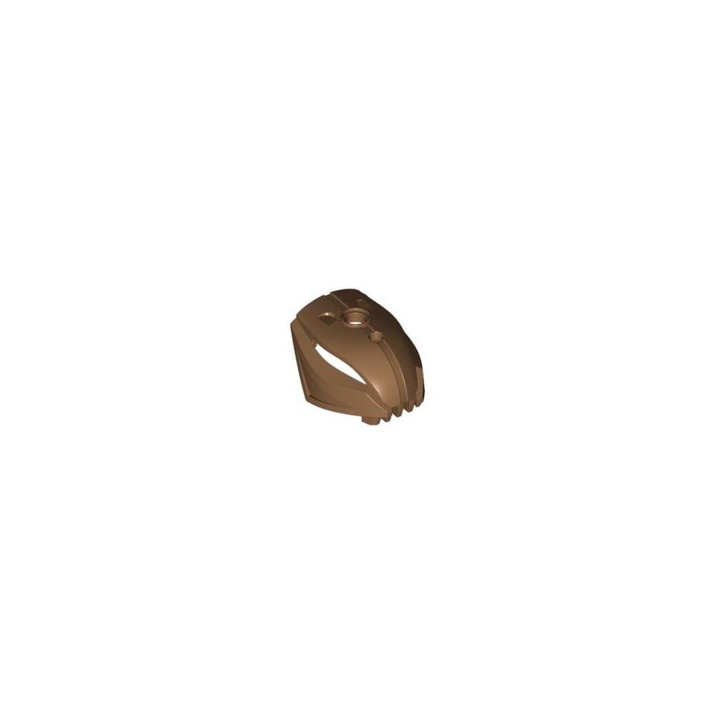 LEGO USED BIONICLE REPLACEMENT PART 44807  HEAD BROWN