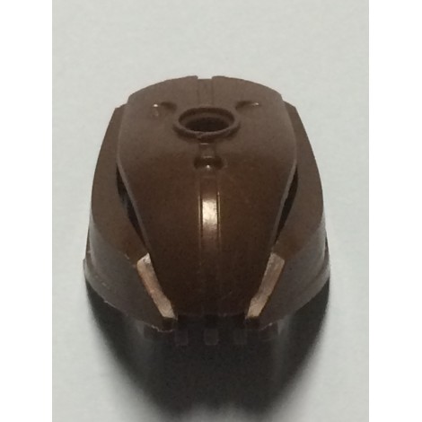 LEGO USED BIONICLE REPLACEMENT PART 44807  HEAD BROWN