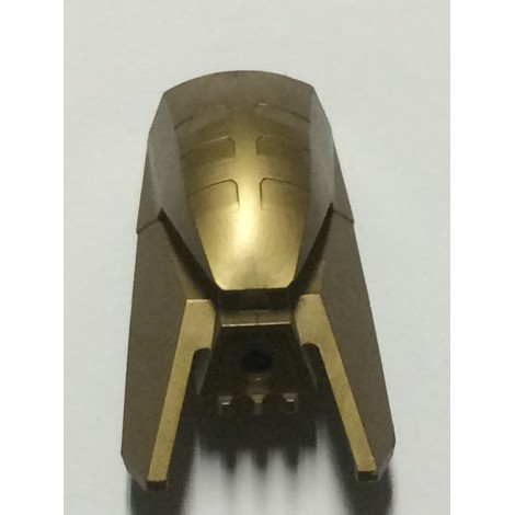 LEGO USED BIONICLE REPLACEMENT PART 53384 TOA MASK N° 1 BRONZE - MET SAND YELLOW