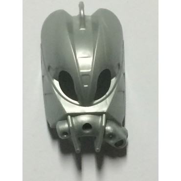 LEGO USED BIONICLE REPLACEMENT PART 57535 HEAD  6  2007 SILVER