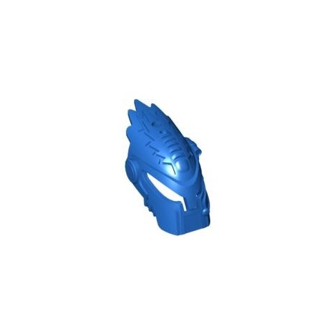 LEGO USED BIONICLE REPLACEMENT PART 87814  mask n° 6 2010 BLUE