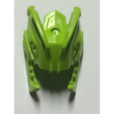 LEGO USED BIONICLE REPLACEMENT PART 92232  MASK N° 5 W. DOUBLE 3,2 STICK 2011 BR. YEL-GREEN