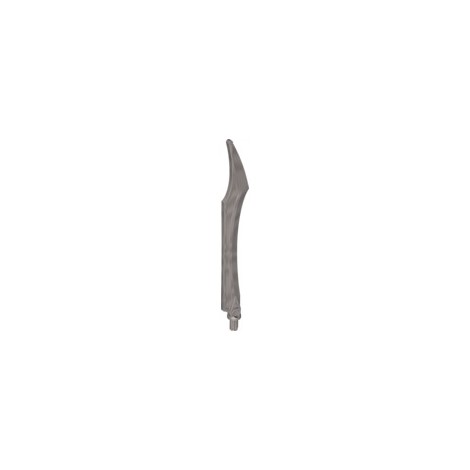 LEGO USED BIONICLE REPLACEMENT PART  11305  WEAPON N° 1 ( BLADE ) 2013 SILVER MET.