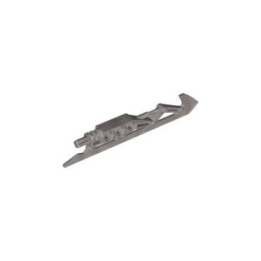 LEGO USED BIONICLE REPLACEMENT PART  44032  SKATE SILVER