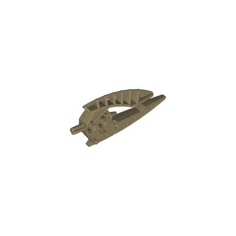 LEGO USED BIONICLE REPLACEMENT PART 48253 CLAW MET. SAND. YELLOW