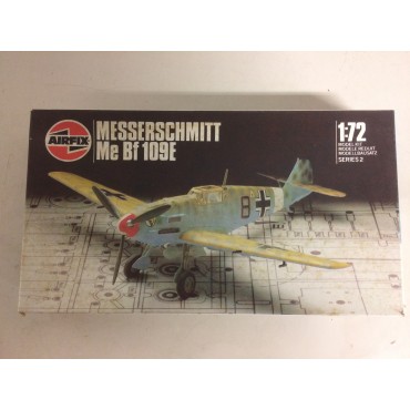 modellino in plastica AIRFIX 02048 MESSERSCHMITT ME BF 109E scala 1: 72 nuovo in scatola  aperta e danneggiata