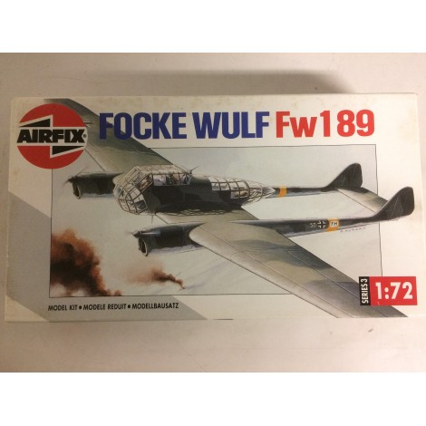 plastic model kit scale 1 : 72AIRFIX  03053 FOCKE WULF FW 189  new in open box