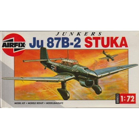 plastic model kit scale 1 : 72 AIRFIX 02049 JUNKERS JU 87 B-2 STUKA new in open box