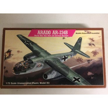 plastic model kit scale 1 : 72   LINDBERG 472 ARADO AR 234 B new in open box