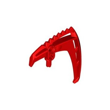 LEGO USED BIONICLE REPLACEMENT PART 57528  WEAPON 11 2007 RED