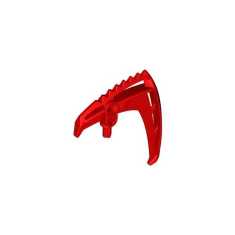 LEGO USED BIONICLE REPLACEMENT PART 57528  WEAPON 11 2007 RED