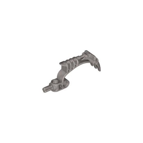 LEGO USED BIONICLE REPLACEMENT PART 57554 CLAW 3X7X2 SILVER