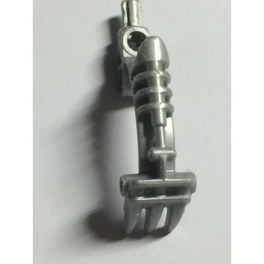 LEGO USED BIONICLE REPLACEMENT PART 57554 CLAW 3X7X2 SILVER
