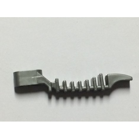 LEGO USED BIONICLE REPLACEMENT PART 64275 SHOOTER ARM SILVER MET.