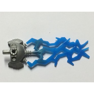 LEGO USED BIONICLE REPLACEMENT PART 87812 WEAPON 5 2010 MULTICOLOR SILVER / BLUE