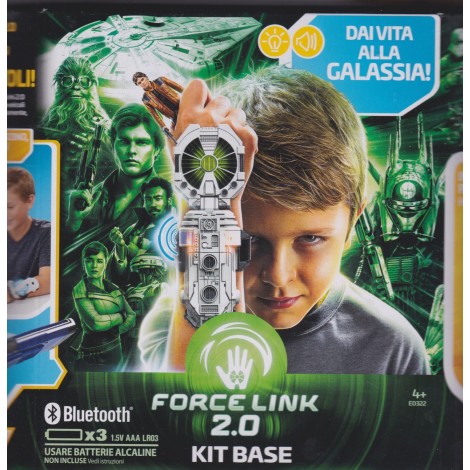 STAR WARS FORCE LINK STARTER SET WITH HAN SOLO ACTION FIGURE  3.75 " - 9 cm  hasbro E 0322