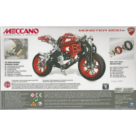 MECCANO 16305 MOTO DUCATI MONSTER 1200