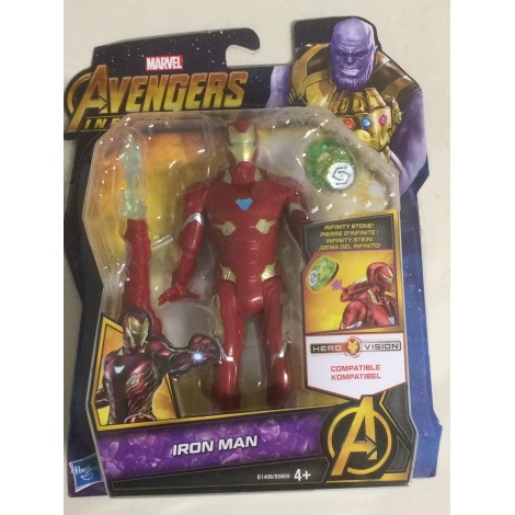 MARVEL AVENGERS INFINITY WAR ACTION FIGURE 6" - 15 cm IRON MAN Hasbro E 1406