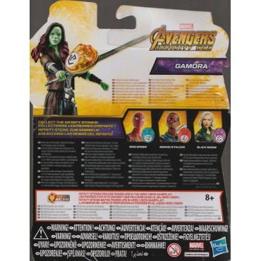 MARVEL AVENGERS INFINITY WAR ACTION FIGURE 6" - 15 cm GAMORA Hasbro E 1414