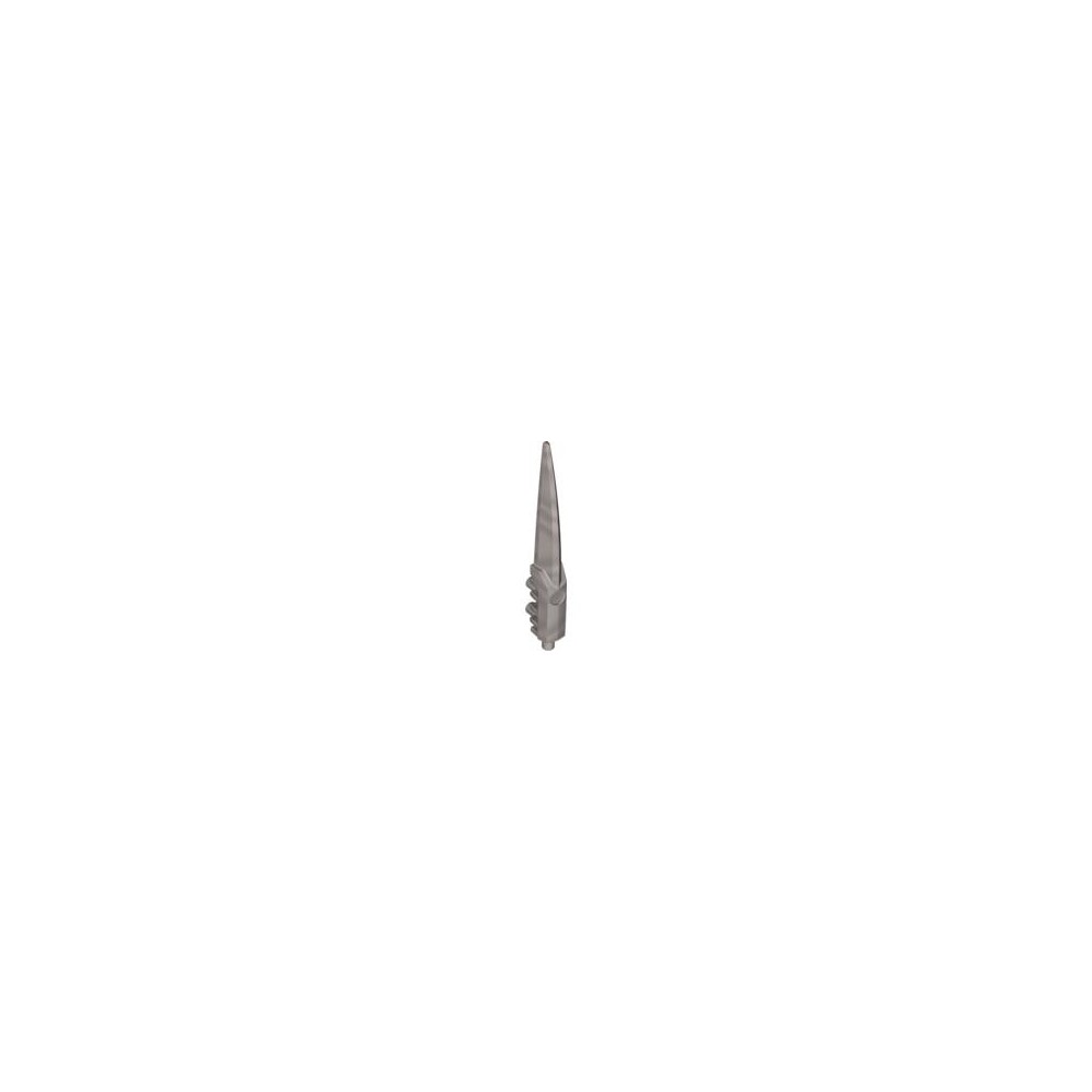 LEGO USED BIONICLE REPLACEMENT PART 92218 CLAW 7M Ø3.2 STICK SILVER MET