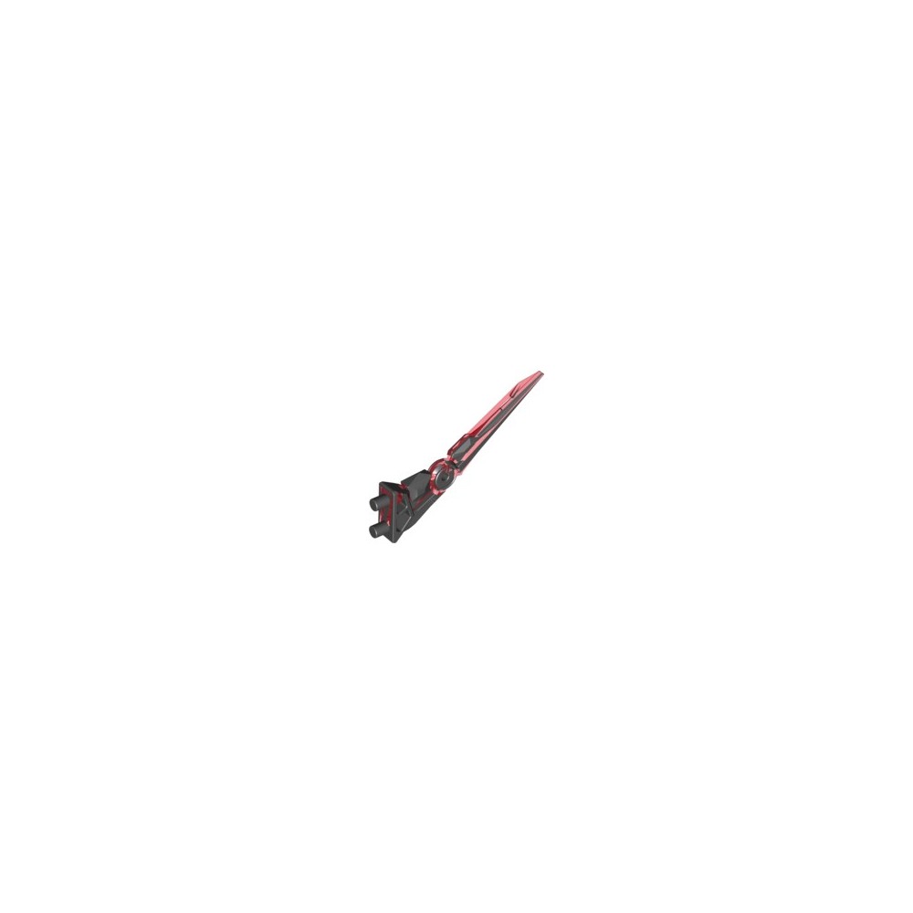 LEGO USED BIONICLE REPLACEMENT PART 92235 ( 73914 ) DESIGN POINT W. D. STICK 3.2  MULTICOLOR RED - BLACK