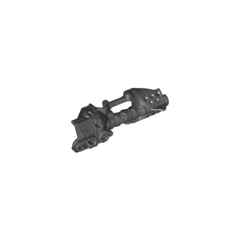 LEGO USED BIONICLE REPLACEMENT PART 98563  SHOOTER SHELL-2012 TITAN METAL