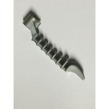 LEGO USED BIONICLE REPLACEMENT PART 98564  SHOOTER ARM-2012 SILVER MET