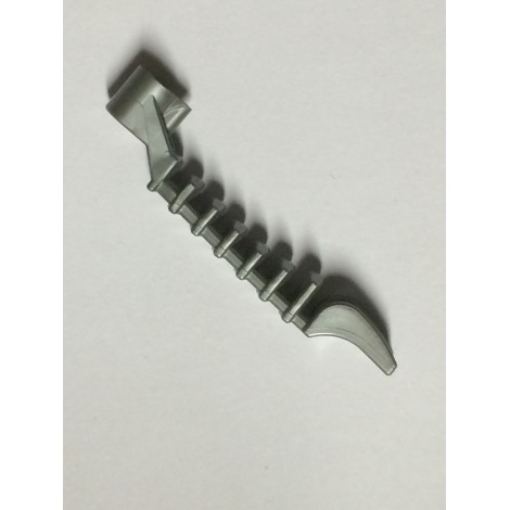 LEGO USED BIONICLE REPLACEMENT PART 98564  SHOOTER ARM-2012 SILVER MET
