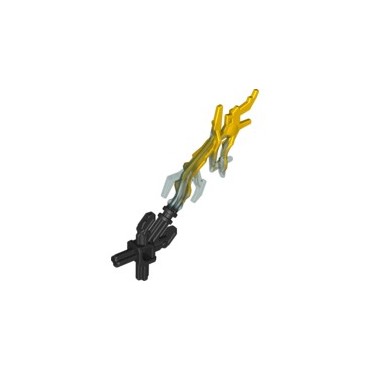 LEGO USED BIONICLE REPLACEMENT PART 98588  LIGHTNING DETAIL Ø3.18-HF 2012 MULTICOLOR